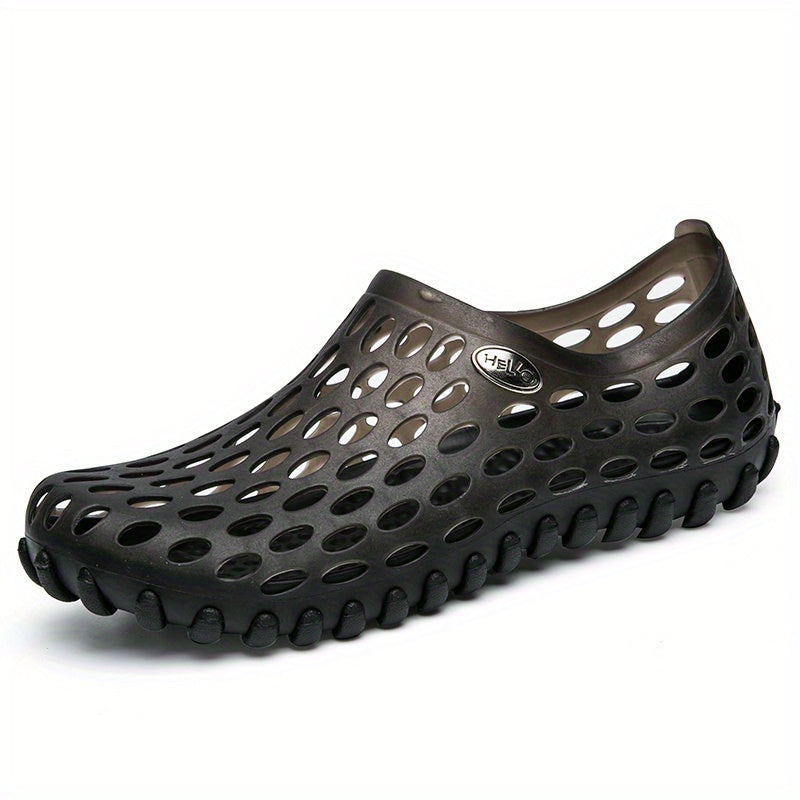 fachgo | Breathable Unisex Garden Sandals - Non-Slip Summer Slides with Round Toe Design, Perfect for Outdoor Couples Wear