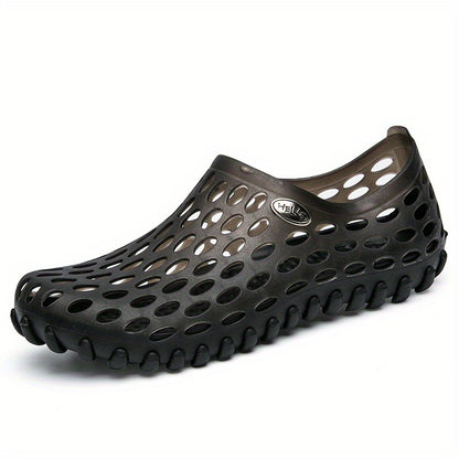 fachgo | Breathable Unisex Garden Sandals - Non-Slip Summer Slides with Round Toe Design, Perfect for Outdoor Couples Wear
