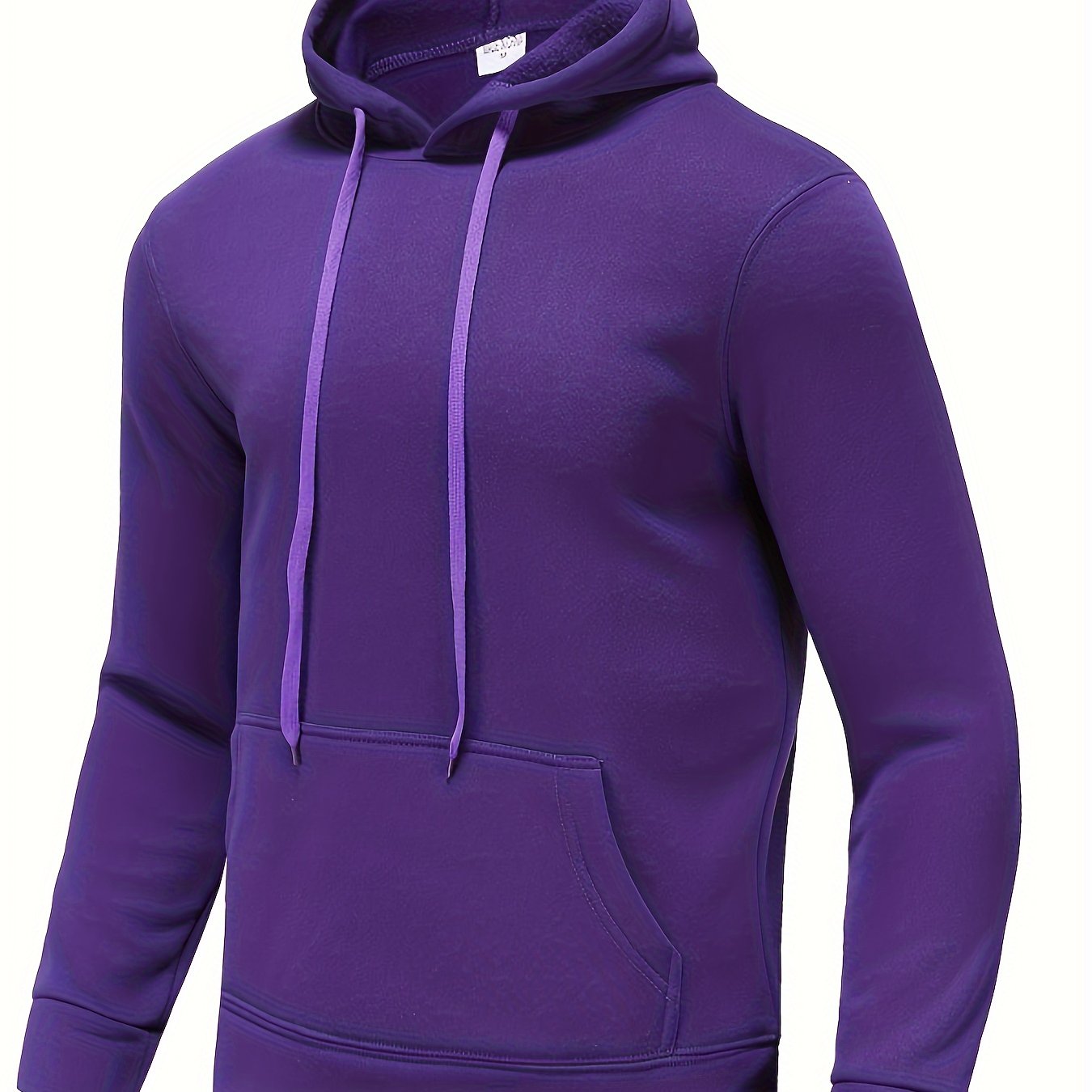 fachgo | Men's Solid Color Hoodies, Casual Loose Fit Drawstring Hooded Sweatshirt With Pocket Best Sellers