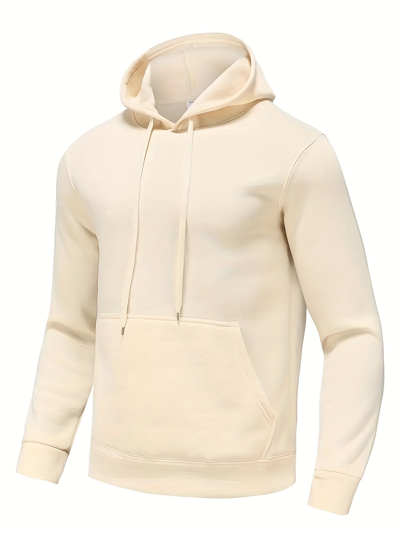 fachgo | Men's Solid Color Hoodies, Casual Loose Fit Drawstring Hooded Sweatshirt With Pocket Best Sellers