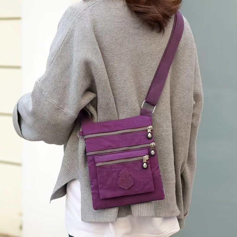 fachgo | Women's Small Bag Casual Lightweight Travel Close-Fitting Coin Purse Nylon Cloth Small Bag
