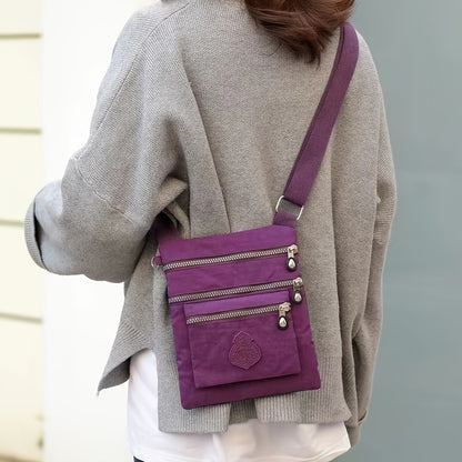 fachgo | Women's Small Bag Casual Lightweight Travel Close-Fitting Coin Purse Nylon Cloth Small Bag