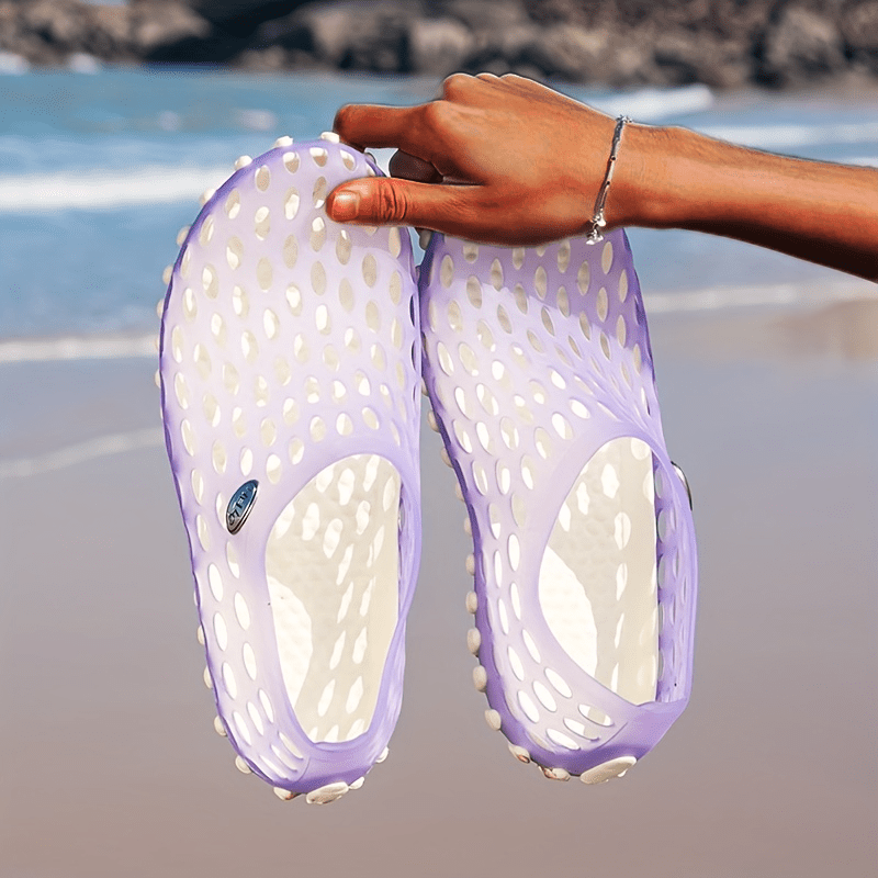 fachgo | Breathable Unisex Garden Sandals - Non-Slip Summer Slides with Round Toe Design, Perfect for Outdoor Couples Wear