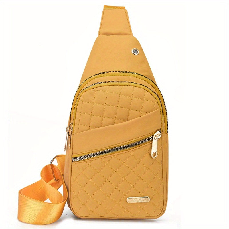 fachgo | Women’s Large Capacity Chest Crossbody Bag