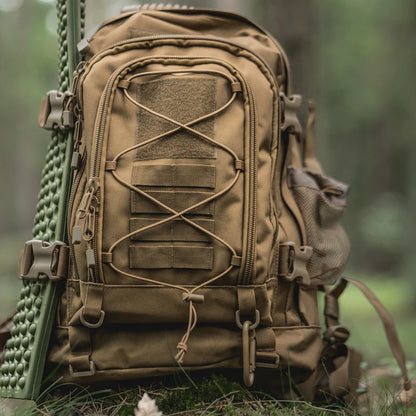 fachgo | LQARMY 65L Outdoor Tactical Backpack Men's Outdoor Hiking Bag Large Capacity Military Army Bags Travelling Camping Rucksack