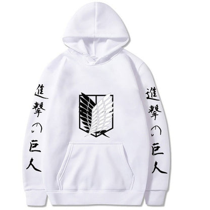 Attack giant peripheral printed hoodie sportswear men's new hoodie