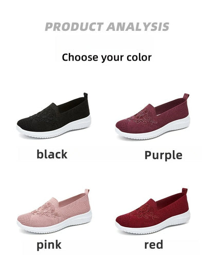 fachgo | Women’s Breathable Mesh Flat Shoes