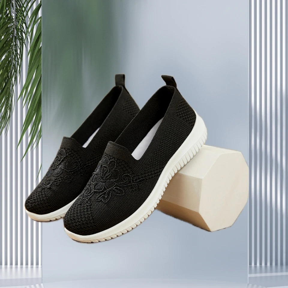 fachgo | Women’s Breathable Mesh Flat Shoes