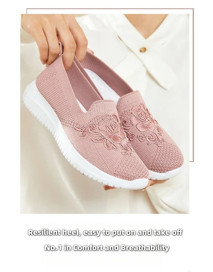 fachgo | Women’s Breathable Mesh Flat Shoes