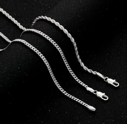 fachgo | Layered Cuban Chain Cross Necklace Set