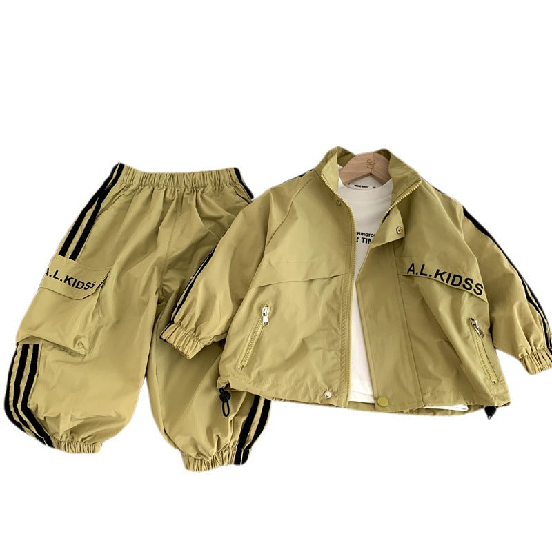 Leisure sportswear workwear casual two-piece set