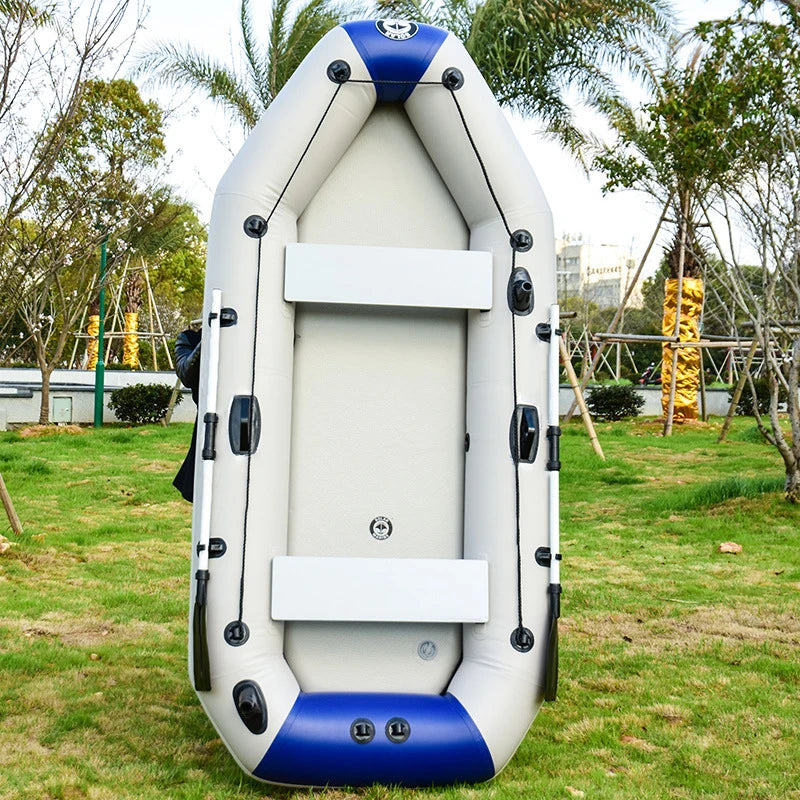 fachgo | Wholesale Inflatable Kayak Thickened Inflatable Boat Dinghy Fishing Boat