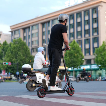 fachgo | HEZZO 8.5" Electric Scooter EU US Warehouse 36v 350w Escooter 10.4Ah Long Range App Folding Electric Kick Scooter Free Shipping