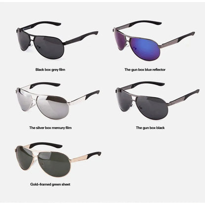 fachgo | Hot Fashion Men's UV400 Polarized Coating Sunglasses men Driving Mirrors Oculos Eyewear Sun Glasses for Man Sunwear