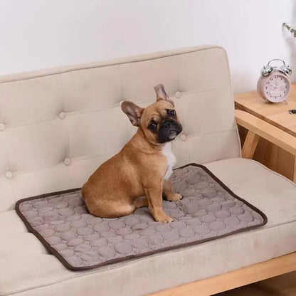fachgo | Dog Mat Cooling Summer Pad Mat For Dogs Cat Blanket Sofa Breathable Pet Dog Bed Summer Washable For Small Medium Large Dogs Car