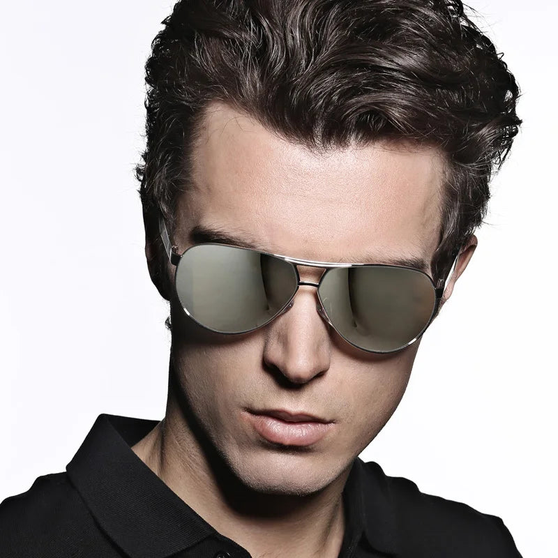 fachgo | Hot Fashion Men's UV400 Polarized Coating Sunglasses men Driving Mirrors Oculos Eyewear Sun Glasses for Man Sunwear