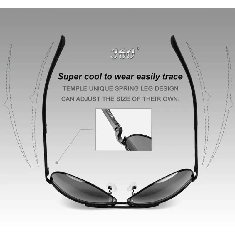 fachgo | Hot Fashion Men's UV400 Polarized Coating Sunglasses men Driving Mirrors Oculos Eyewear Sun Glasses for Man Sunwear