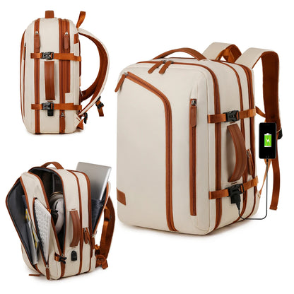 fachgo | Backpack Unisex New Simple Business Computer Backpack Outdoor Large Capacity Travel Bag Student School Bag Boys