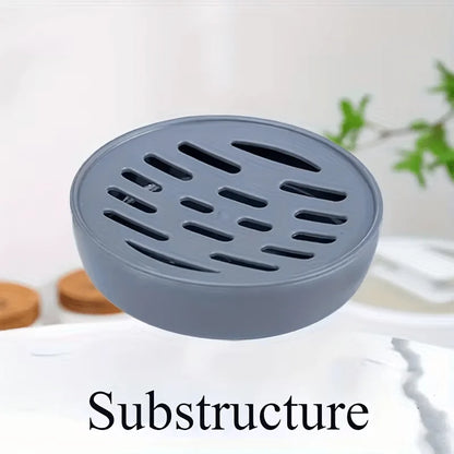 Dishwashing Brush With Soap Dispenser, Kitchen Scrub Brush Suitable For Dishes, Pans, Sinks, Cleaning With Holder Set