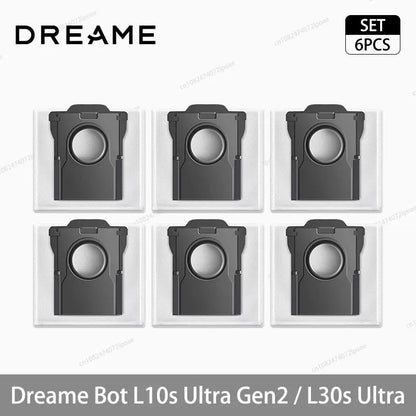 Dreame L10s Ultra Gen2 / L30s Ultra Robot Vacuum Cleaner Accessories Main Side Brush Mop Cloth Hepa Filter Dust Bag Spare Parts
