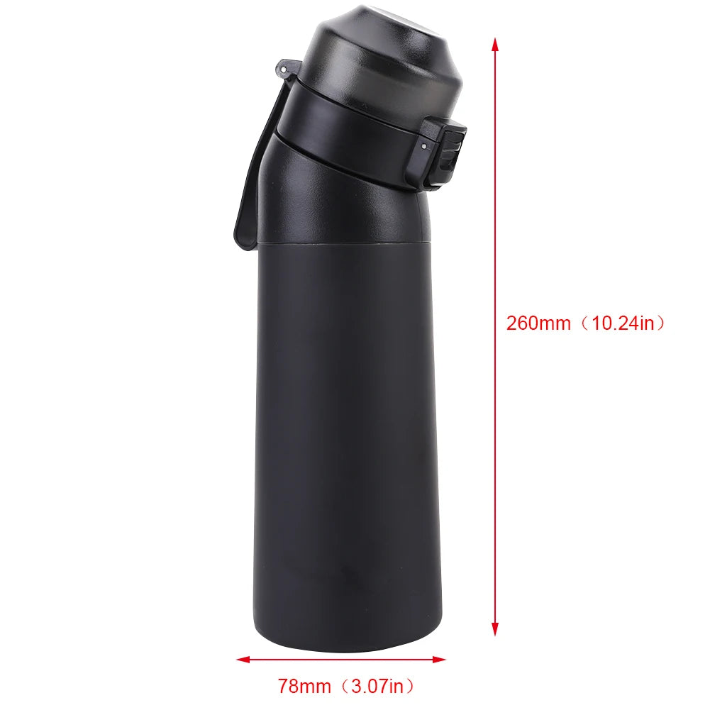 fachgo | Air Flavor Pods Water Bottle Flavor Caps Fruit Scent Pods For Water Bottles Sports Water Cup Rings Stainless Steel Water Cup