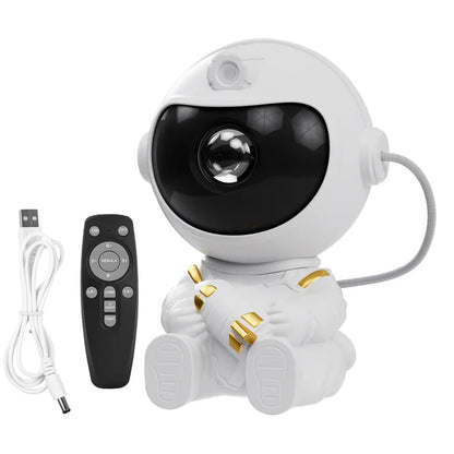 Astronaut Galaxy Projector – LED Night Light