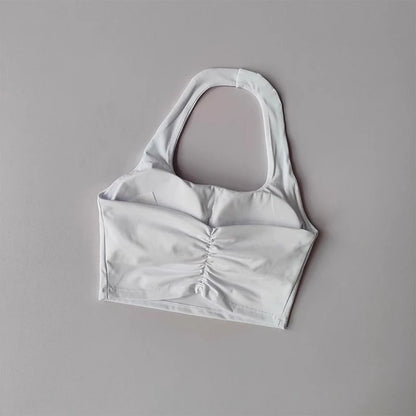 fachgo | Women’s Backless Sports Bra Crop Top