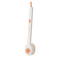 17 Inch Long Handle Bath Brush with Soap Dispenser Soft Bristles for Hard-to-Reach Back Shower Body Cleaning