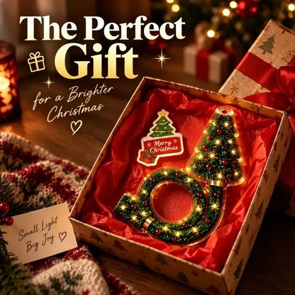 Christmas Projector Light USB Powered Christmas Night Light with 6+ Holiday Patterns Flexible Tree Lamp for Bedroom Ceiling