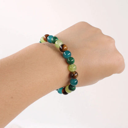 fachgo | Tiger Eye Stone Bohemian Bracelet for Women