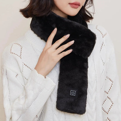 Heating Scarf USB Rechargeable Electric Heated Scarf Soft Heating Neck Wrap Three-gear Temperature Control Neck Wrap Warme