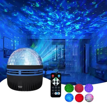 LED Ambient Light Projector with Remote