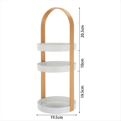 fachgo | [CLOS] Cosmetic Organizer, Makeup Organizer, Storage Box, Make Up Storage with Handle, Make Up Storage for Cosmetics, D