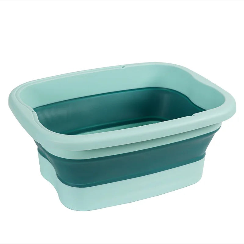 fachgo | Footbath Massage Bucket Spa Foot Bath Bucket Household Soaking Bucket Folding Basin Sauna Bathtub Pedicure Foldable Bath Bathtub