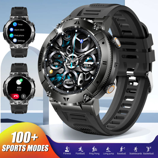 fachgo | LaNikar Smart Watch Men TFT Display Bluetooth Call Blood Pressure Sport Fitness Health Monitor Custom Dial Waterproof Smartwatch