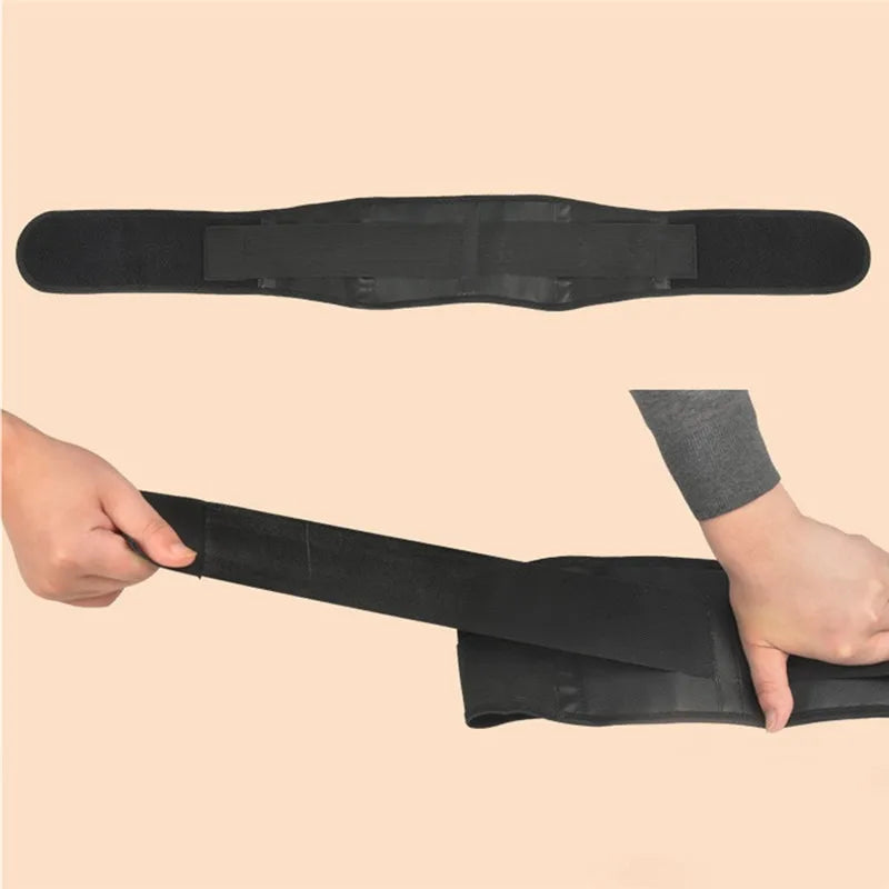 fachgo | Adjustable Waist Tourmaline Self heating Magnetic Therapy Back Waist Support Belt Lumbar Brace Massage Band Health Care