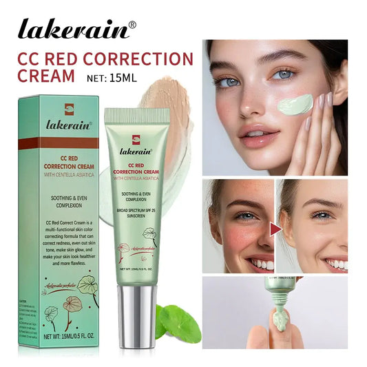 fachgo | 3 Color CC Cream Facial Centella Asiatica Repair BB Cream Brightening Natural Concealer Whitening Liquid Foundation Cosmetics