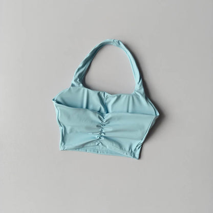 fachgo | Women’s Backless Sports Bra Crop Top