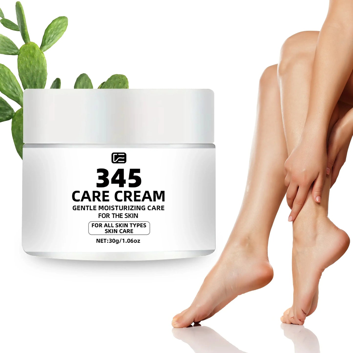 fachgo | 345 CARE CREAM: Collagen & Niacinamide Moisturizer - Daily Hydrating, Firming & Even skin tone Face Cream for All Skin Types