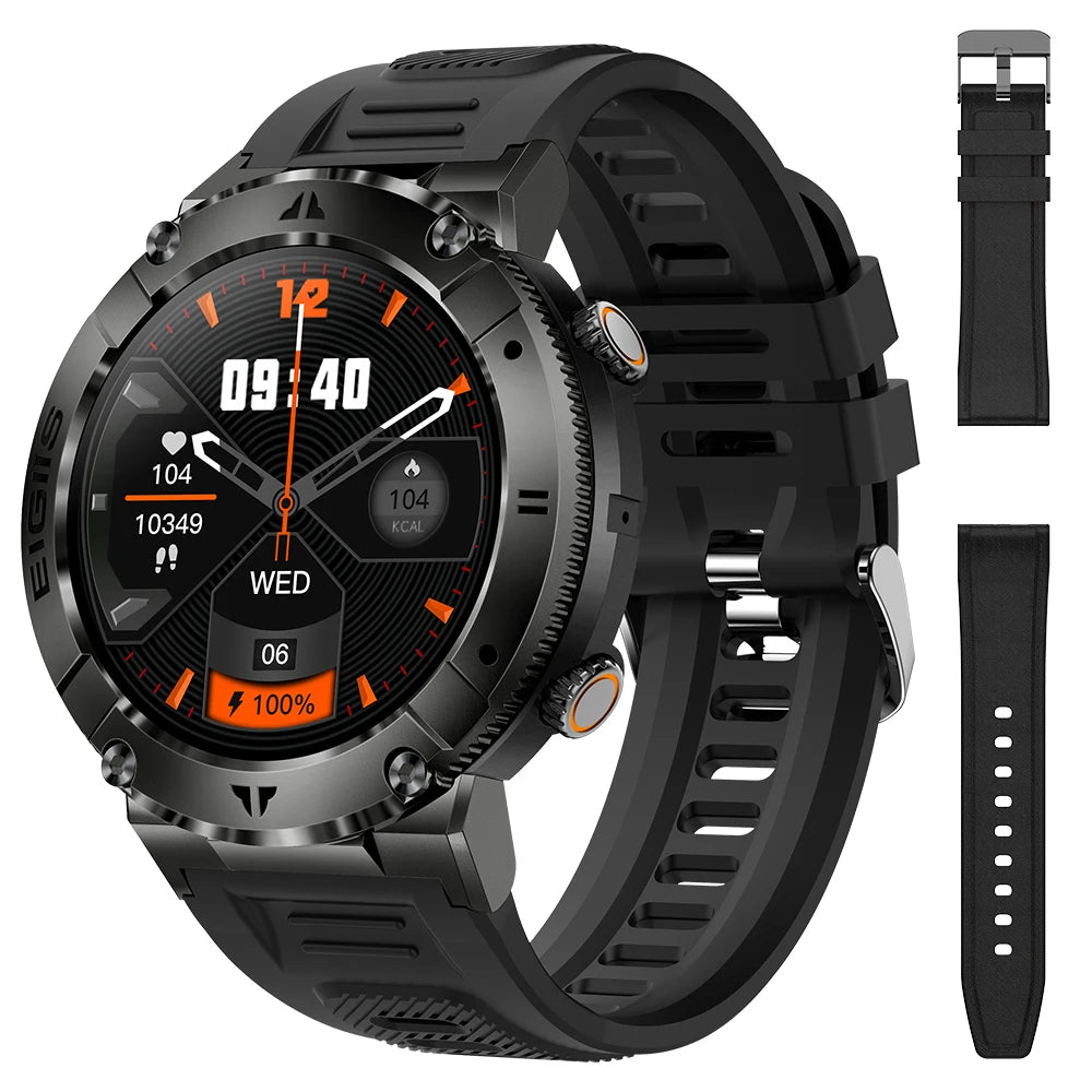 fachgo | LaNikar Smart Watch Men TFT Display Bluetooth Call Blood Pressure Sport Fitness Health Monitor Custom Dial Waterproof Smartwatch