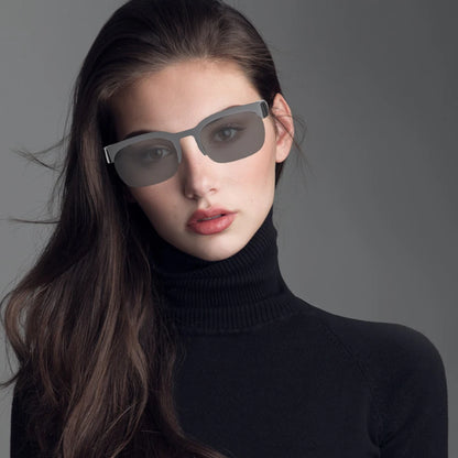 fachgo | Smart Glasses with AI Translator Hands-Free Music & Calls BT Sunglasses UV Protection Outdoor Sports Headphones for Men Women