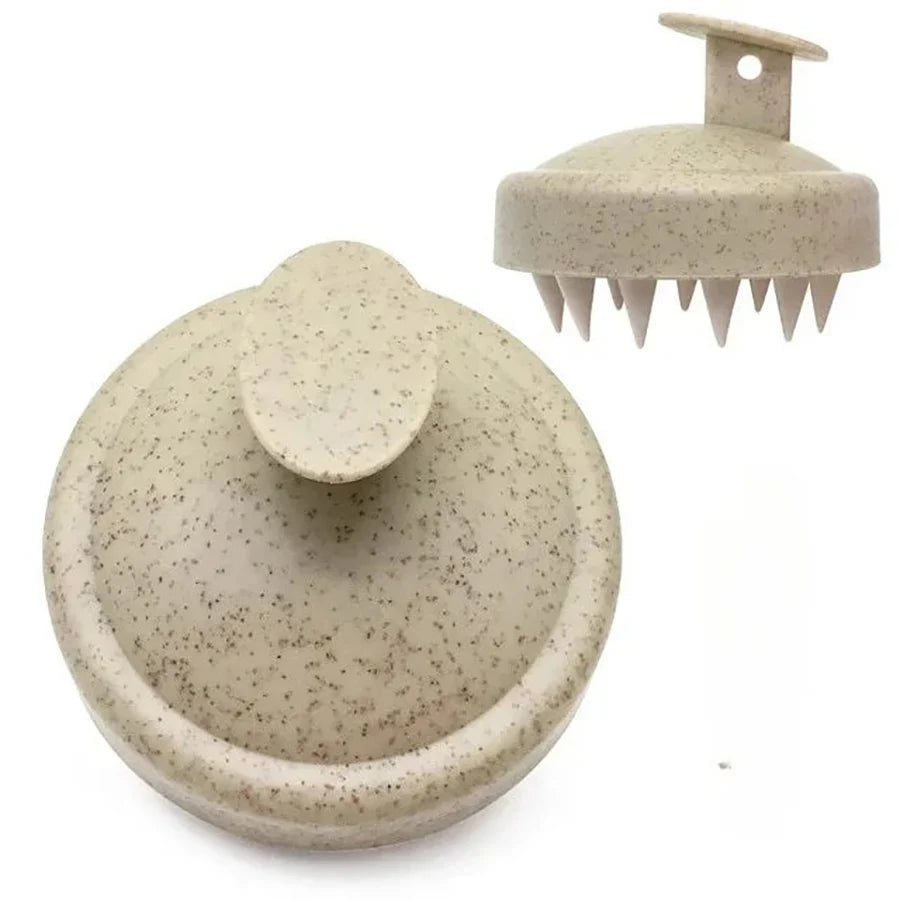 fachgo | Bath Brush Head Massage Shampoo Maintenance Cleansing Scalp Anti-Itching Shampoo Brush Silicone Shampoo Brush Bath Brush