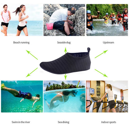 fachgo | 1 Pair Water Barefoot Shoes Women Men Quick-drying Swimming Diving Beach Socks Sneakers Snorkeling Accessories