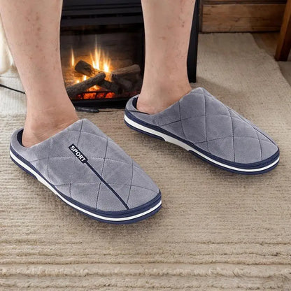 USB Heated Slippers with Soft Velvet Lining