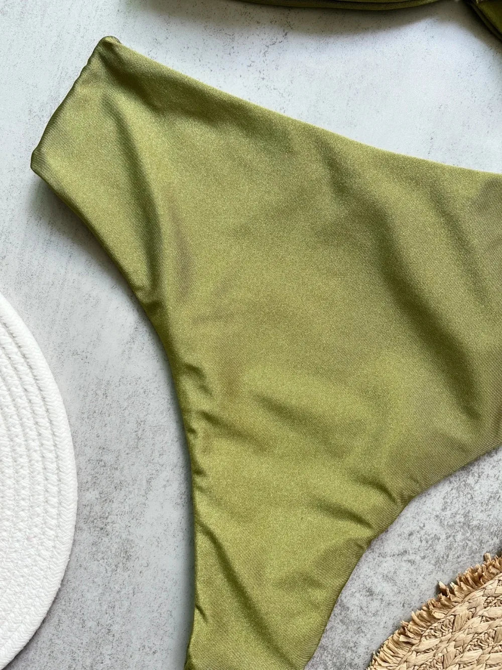 fachgo | Bandeau Push-Up Brazilian Bikini Set