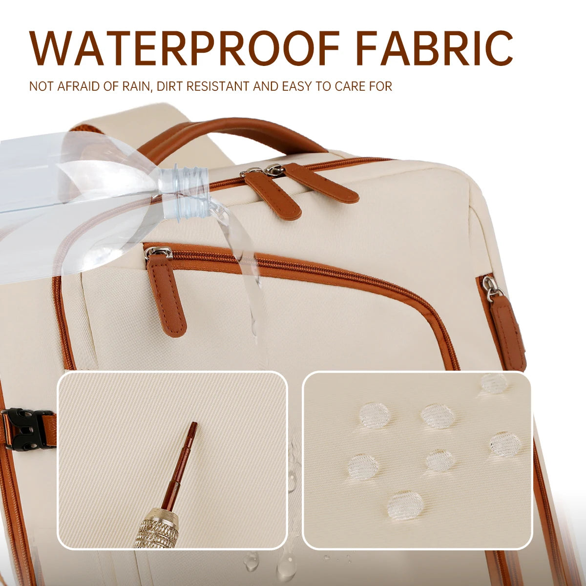 fachgo | Backpack Unisex New Simple Business Computer Backpack Outdoor Large Capacity Travel Bag Student School Bag Boys