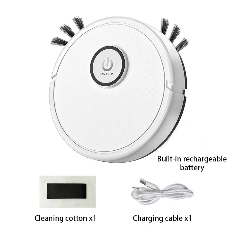 Lenovo 3-in-1 Intelligent Robot Vacuum Cleaner 6000Pa Strong Suction Sweep Mop Charge USB Robot For Pet Hair Hard Floor Cleaning
