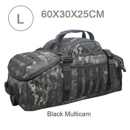 fachgo | LQARMY 30L 50L 80L Outdoor Mountaineering Bag Molle Tactical Backpack Large Duffel Bag Hiking Camping Travel Bags