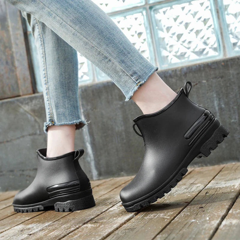 fachgo | Women’s Waterproof PVC Rain Boots