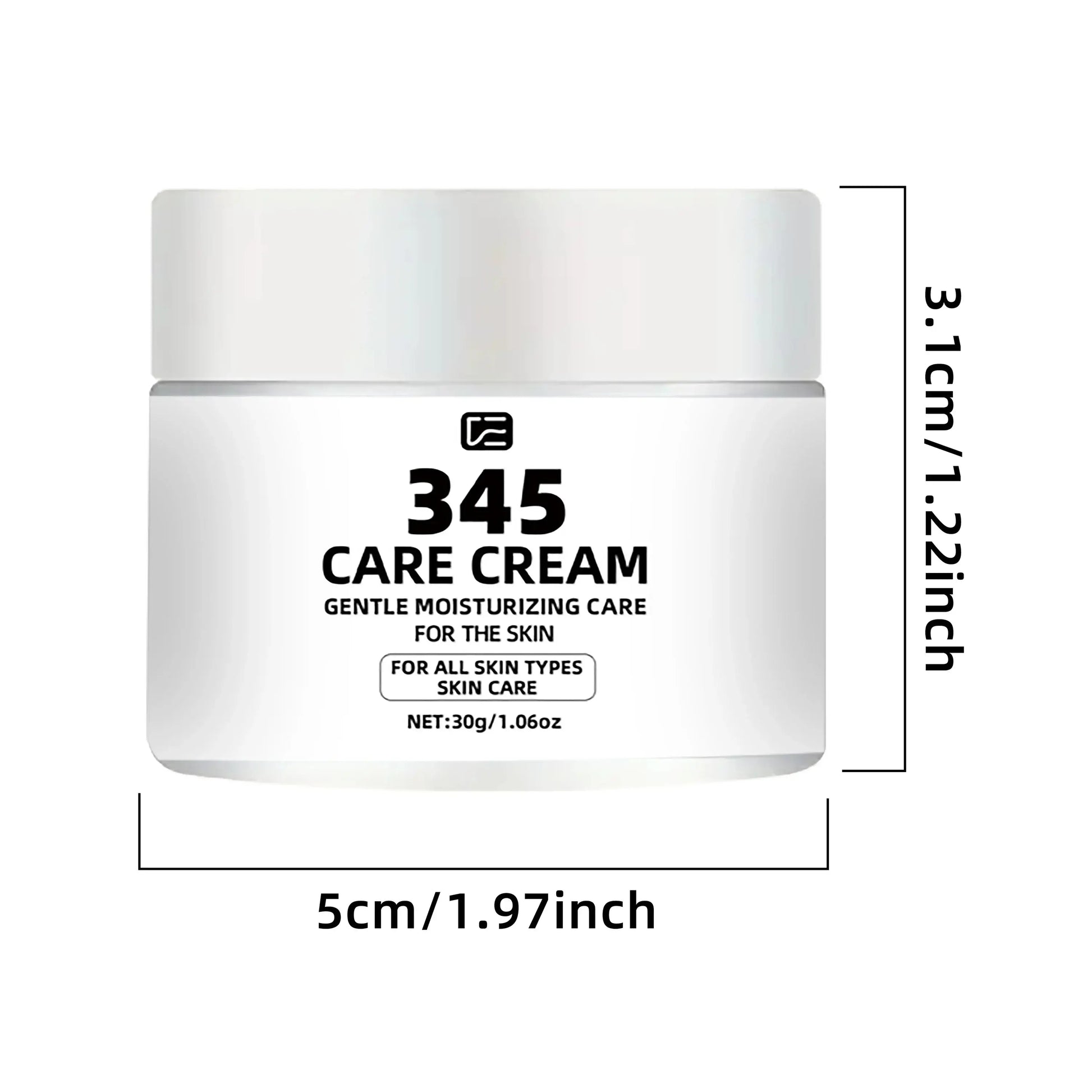 fachgo | 345 CARE CREAM: Collagen & Niacinamide Moisturizer - Daily Hydrating, Firming & Even skin tone Face Cream for All Skin Types